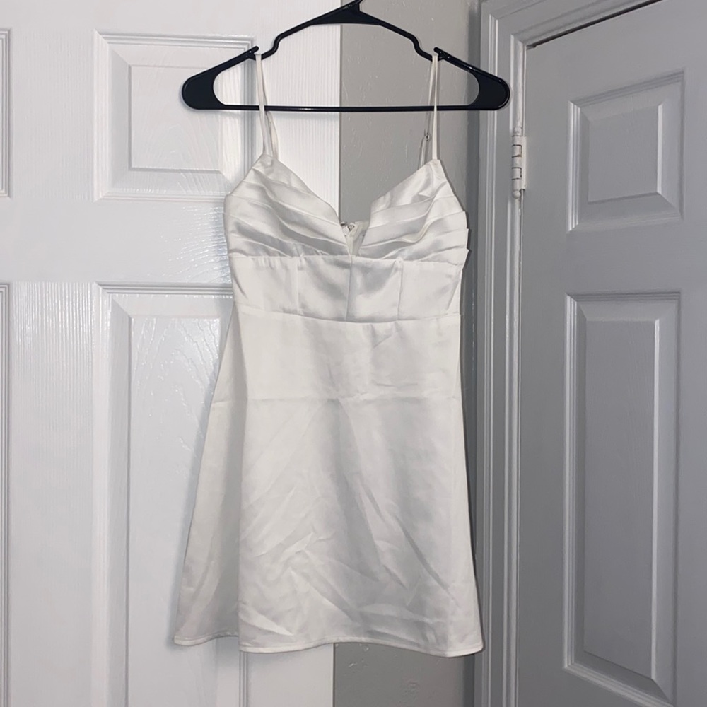 Princess Polly white mini dress